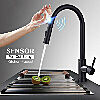 Touch sensor kitchen faucet demonstration. 