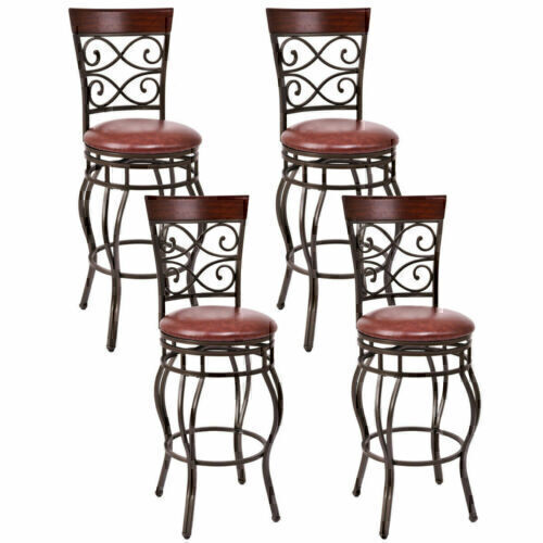 Set of 4 Vintage bar stools
