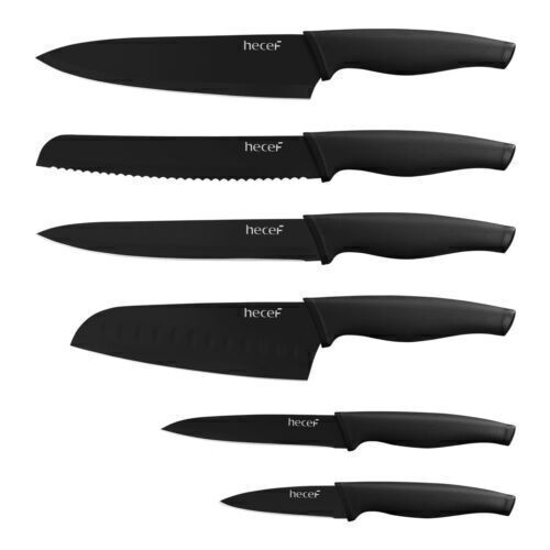 6 piece kitchen knife set.