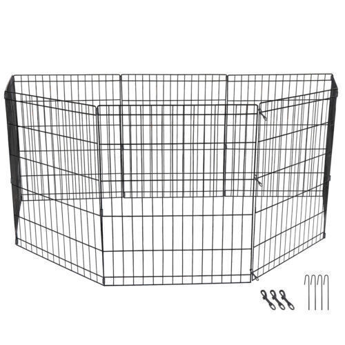 Yard play area fencing for dogs.