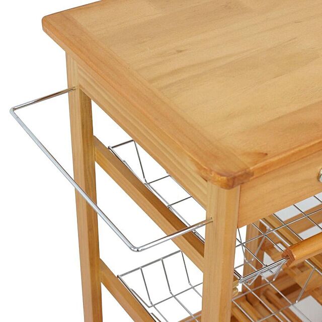 Dining cart with storage