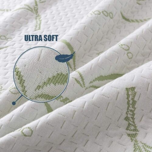 Soft touch, noiseless design for machine washable bed covers. 