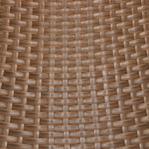 Detail of the rattan weave. 