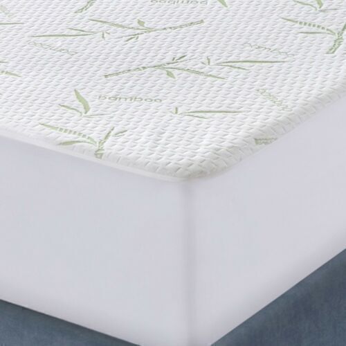 Mattress protector made from hypoallergenic materials. 