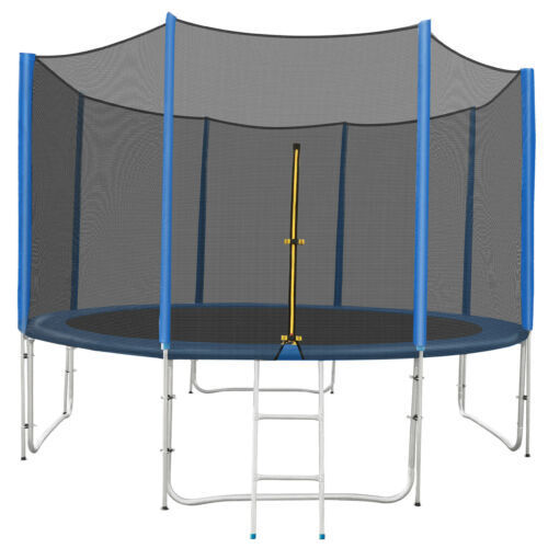 trampoline with safety net