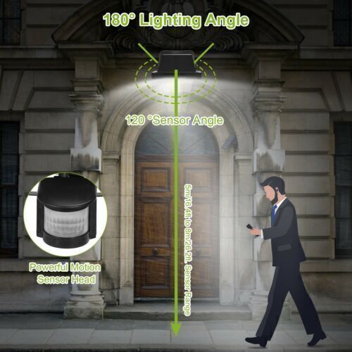 Motion detection lighting